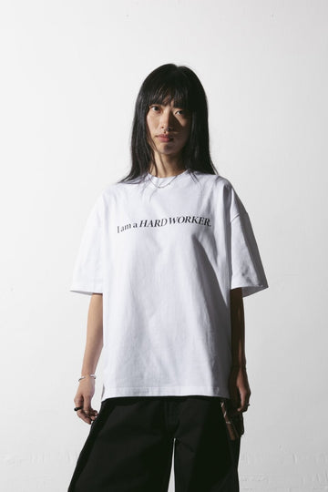 Hard Worker Tee (White)