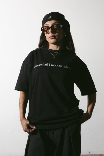 Next Door Tee (Black)